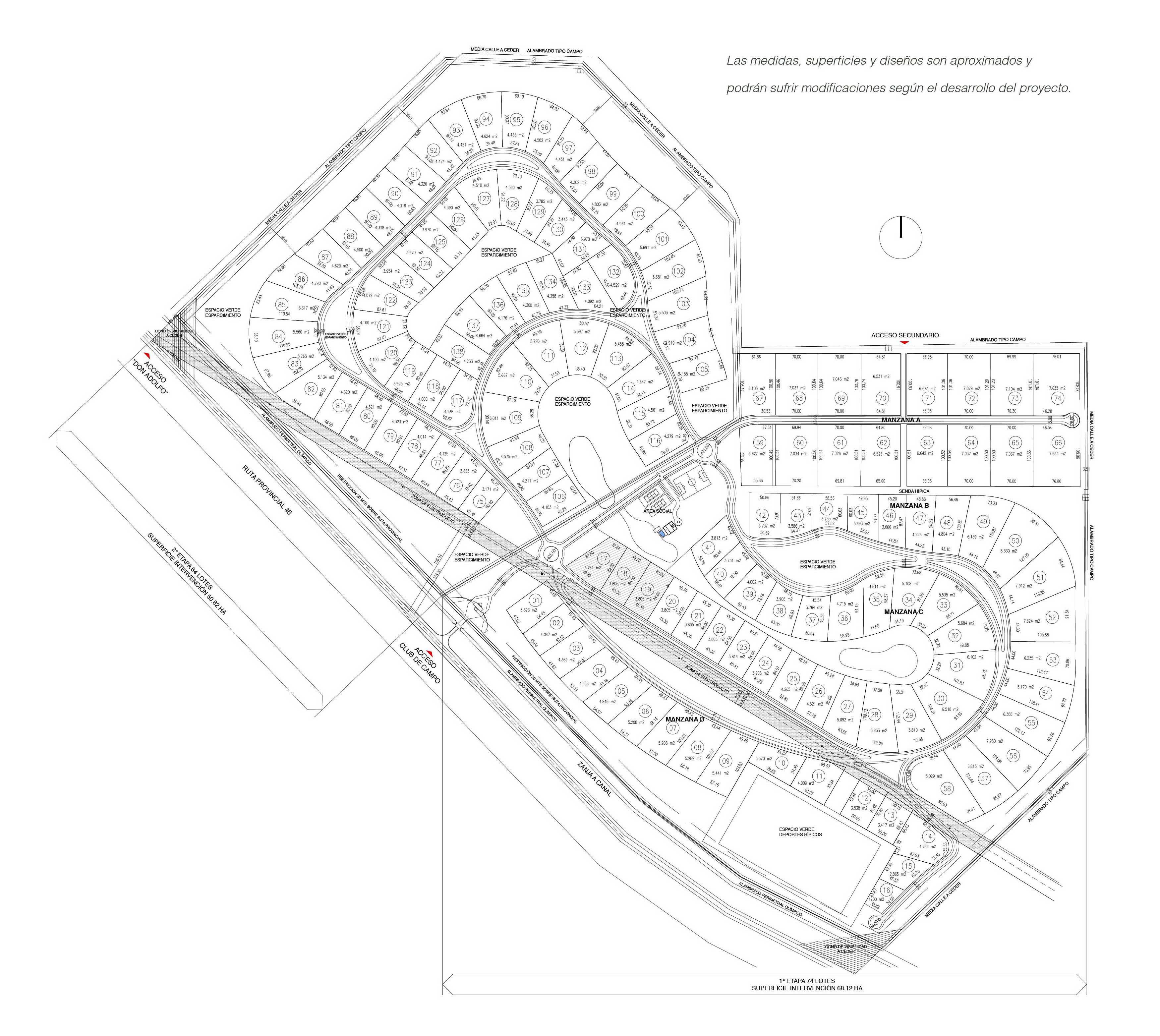 Chacras del Bragado Masterplan